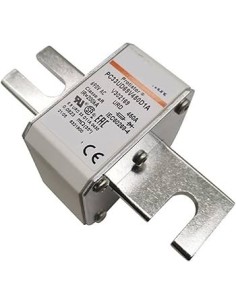 Fusible Mersen PC33UD69V450D1A, calibre 33, 690 Vca, DIN 80, 450 A, classe AR